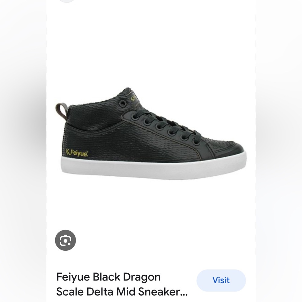 Womens Feiyue Delta Mid Dragon Scale Sneaker